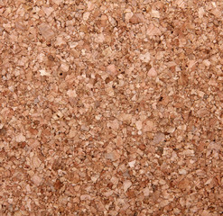Brown cork board texture as background