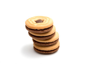 cookies isolated on the white background
