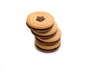 cookies isolated on the white background