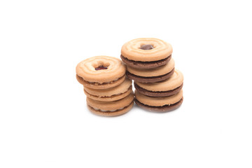 cookies isolated on the white background