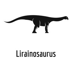 lirainosaurus icon. Simple illustration of lirainosaurus vector icon for web.