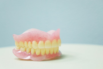 The dentist's office. The layout of the human jaw.