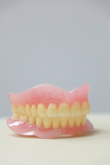 The dentist's office. The layout of the human jaw.