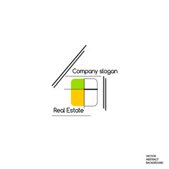 Real estate. Real estate logo. Real estate agency logo. Property For Sale. Buying a property.