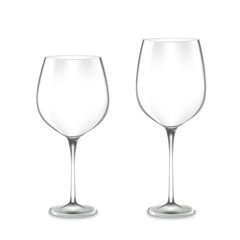 empty Wine Glasses