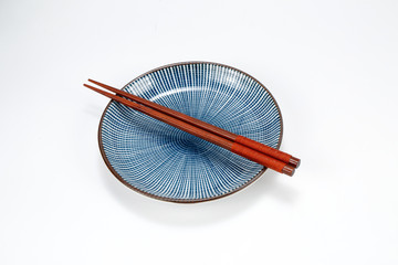 Blue flowers chopsticks