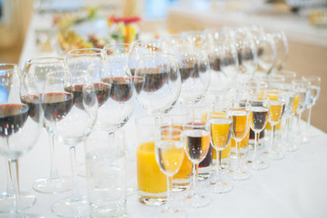 Coffee break prepare for serve guests attending seminar during break time in meeting room