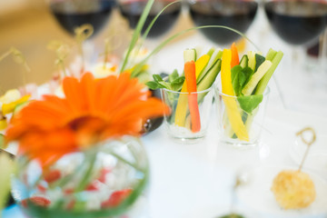 Coffee break prepare for serve guests attending seminar during break time in meeting room