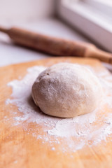 Fototapeta na wymiar pastry dough