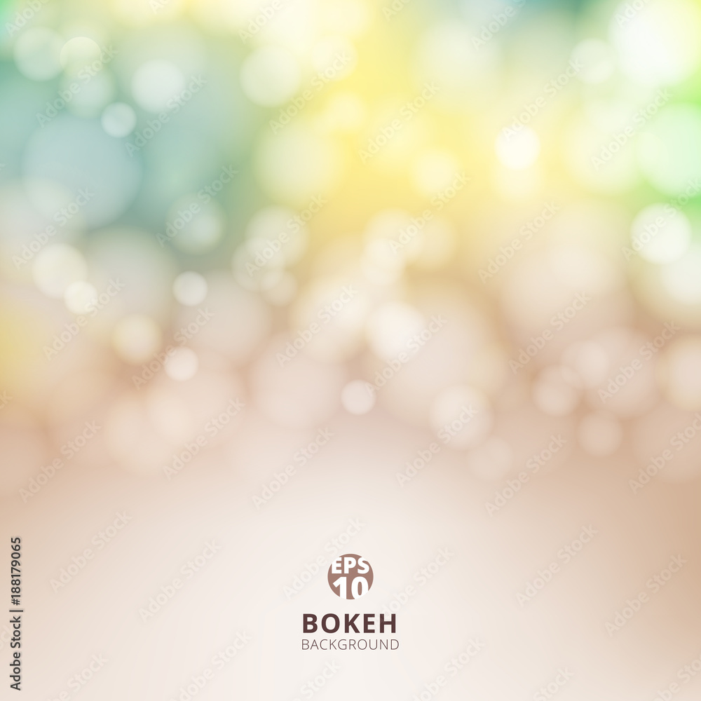 Poster bokeh silver and white sparkling lights festive on colorful background with texture. abstract christ