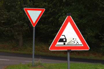Verkehr, Verkehrszeichen doppelt