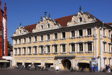 Obraz premium Würzburg, Bayern, Falkenhaus, Deutschland