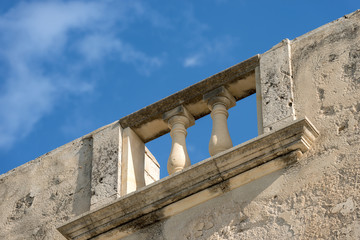 Old Balustrade - Ortygia Island Syracuse Italy