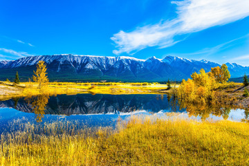  Lake Abraham in the Indian Summer