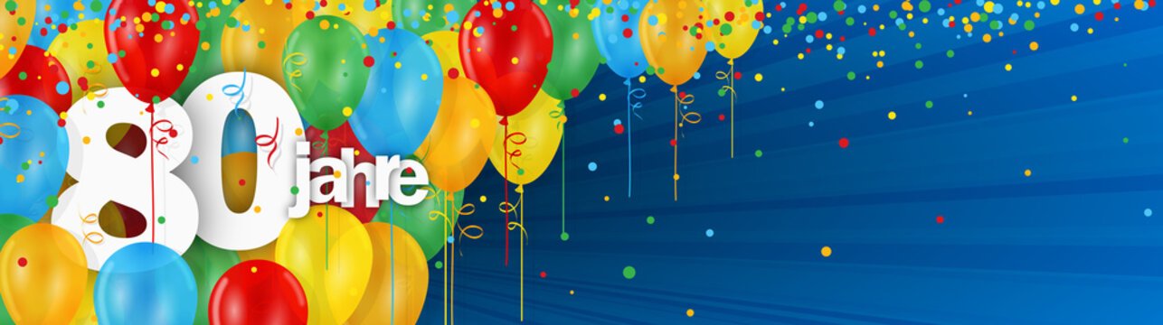 80 JAHRE &ndash; ALLES GUTE ZUM GEBURTSTAG