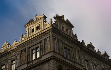 Fototapeta na wymiar Prague coeur de ville
