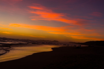 Fototapeta na wymiar Sunset Beach