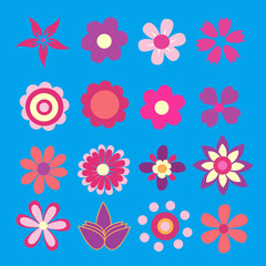 spring flower vector illustration