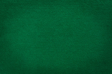 Green felt texture for casino background - obrazy, fototapety, plakaty