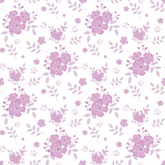 Fashionable pattern in small flowers. Floral seamless background for textiles, fabrics, covers, wallpapers, print, gift wrapping and scrapbooking. Raster copy.