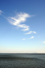 冬の琵琶湖