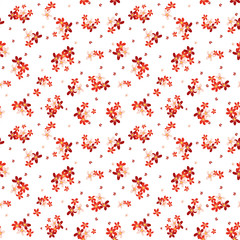Fashionable pattern in small flowers. Floral seamless background for textiles, fabrics, covers, wallpapers, print, gift wrapping and scrapbooking. Raster copy.