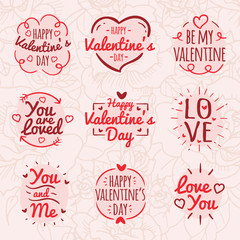 Valentine's Day vector illustration