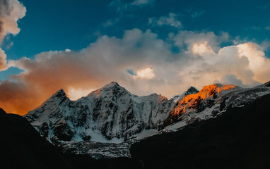 Landscape in Huayhuash