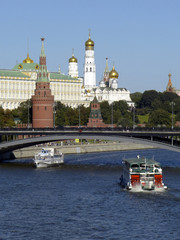 Panorama des Kreml in Moskau