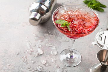 Fresh margarita cocktail