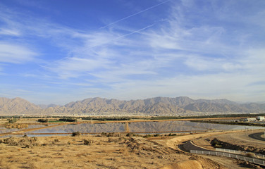 algae factory on the outskirts of Eilat