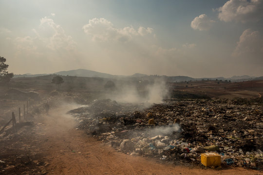 Garbage in Myanmar