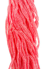 jelly candies isolated on white background