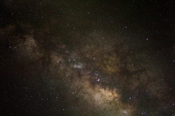 Milky way galaxy with stars and space dust in the universe