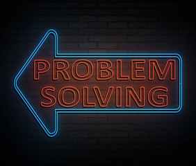 Problem solving concept.