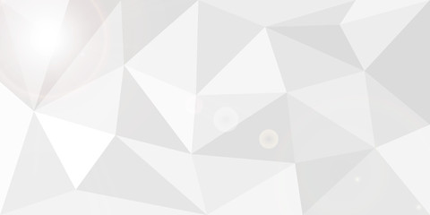 Grey abstract polygonal background. Vector eps 10.