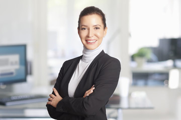 Executive professional businesswoman at the office