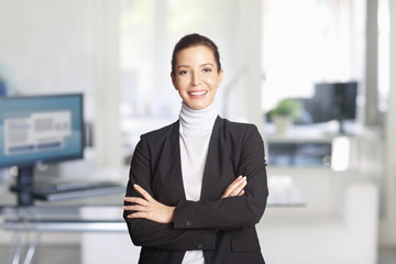 Executive professional businesswoman at the office