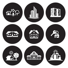 Building icons set