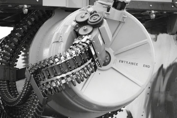 CIWS（近接防御火器）のベルトリンク弾倉