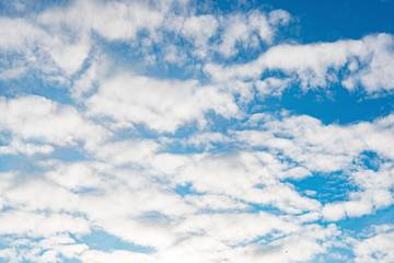 Beautiful sky, summer warm day texture