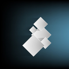 Abstract 3D Paper Graphics