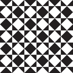 black and white geometric pattern