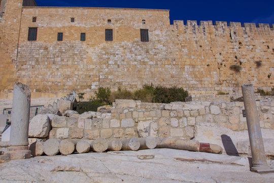 Tempel Mount historical Landscape Jerusalem Israel