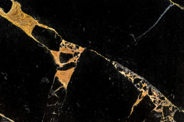 black gold marble texture with surface of detail of stone © bank215