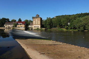 Saale-Wehr | Bad Kösen