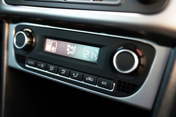 Obraz na płótnie Canvas Air conditioning system in a car