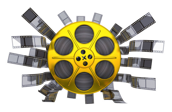 Gold Film Reel Images – Browse 8,318 Stock Photos, Vectors, and