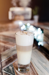 frappe coffee in the coffee shop