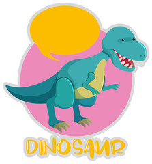 Tyrannosaurus Rex in blue color